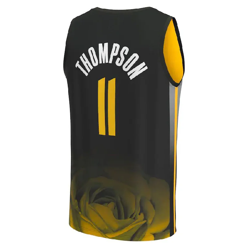 G.State Warriors #11 Klay Thompson Fanatics Branded 2022-23 Fastbreak Jersey City Edition Black Stitched American Basketball Jersey-NFC Custom Football Jersey Sale -