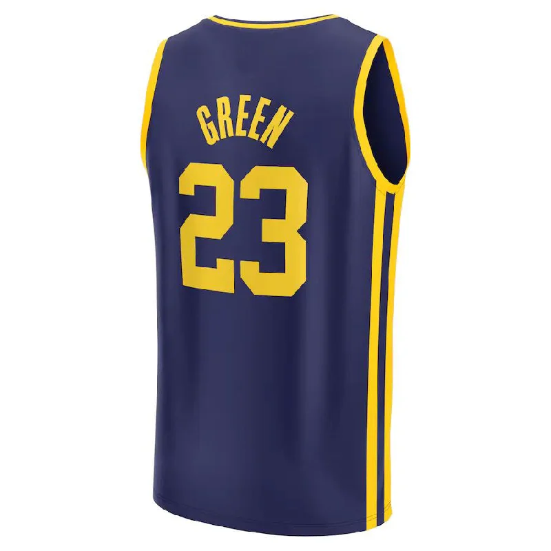 G.State Warriors #23 Draymond Green Fanatics Branded 2022-23 Fast Break Replica Player Jersey  Statement Edition Navy Stitched American Basketball Jersey-NFC Team Spirit Football Jersey -