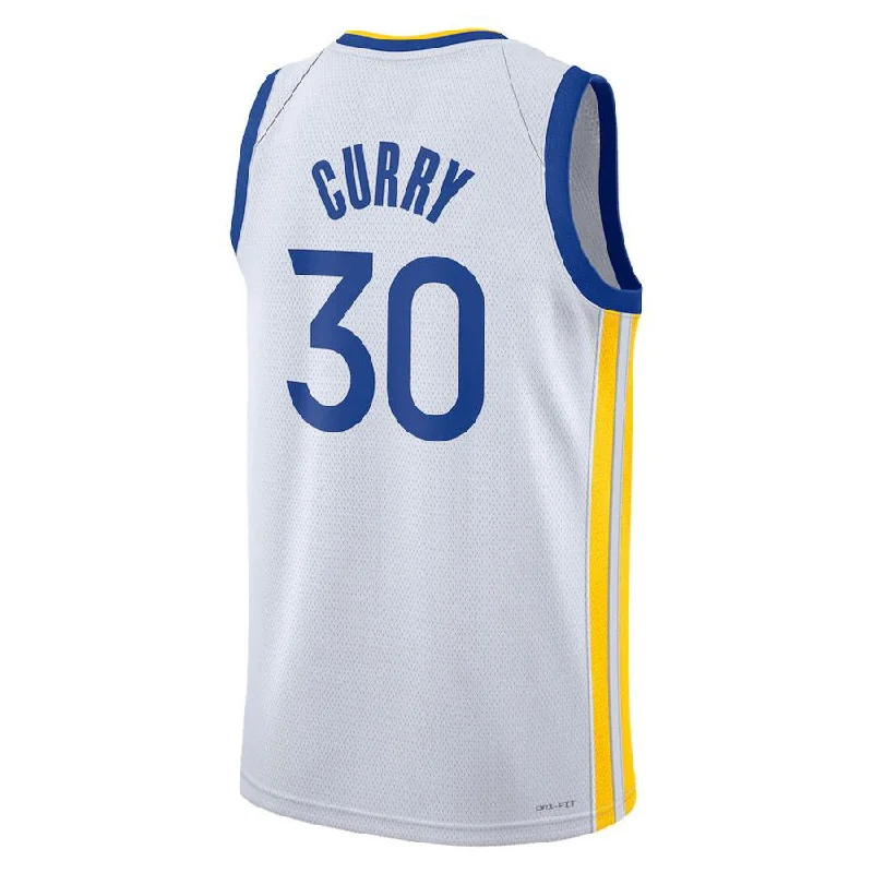 G.State Warriors #30 Stephen Curry Unisex 2022-23 Swingman Jersey White Association Edition Stitched American Basketball Jersey-NFC Football Jersey for Sale Near Me -