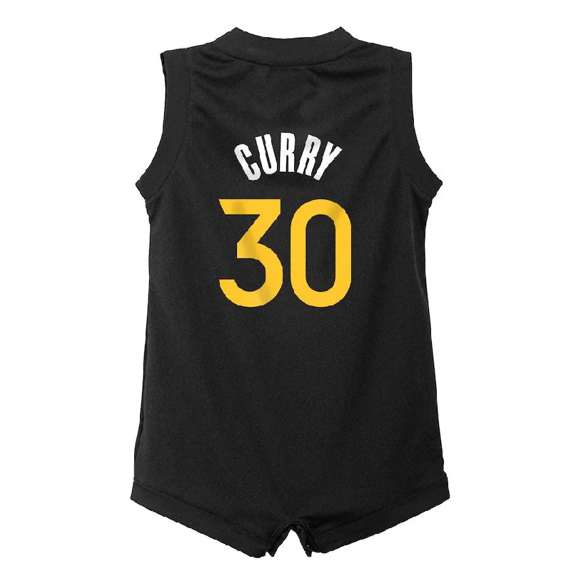 G.State Warriors #30 Stephen Curry Infant 2022-23 Replica Jersey City Edition Black Stitched American Basketball Jersey-NFC NFC Football Jersey -