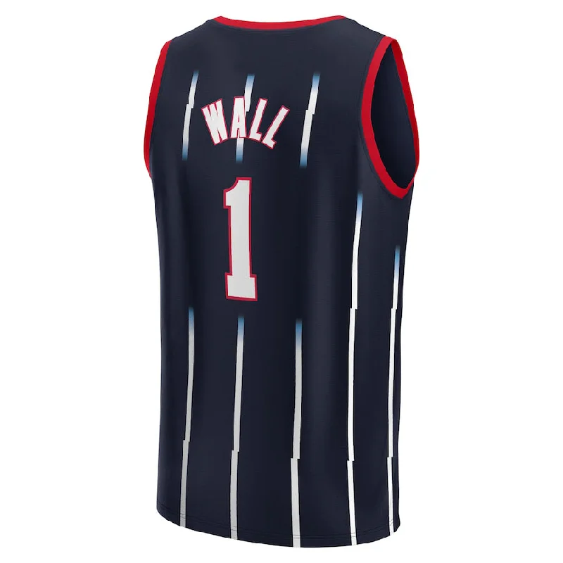 H.Rockets #1 John Wall Fanatics Branded 2021-22 Fast Break Replica Jersey City Edition Navy Stitched American Basketball Jersey-NFC Youth NFC Jersey Sale -