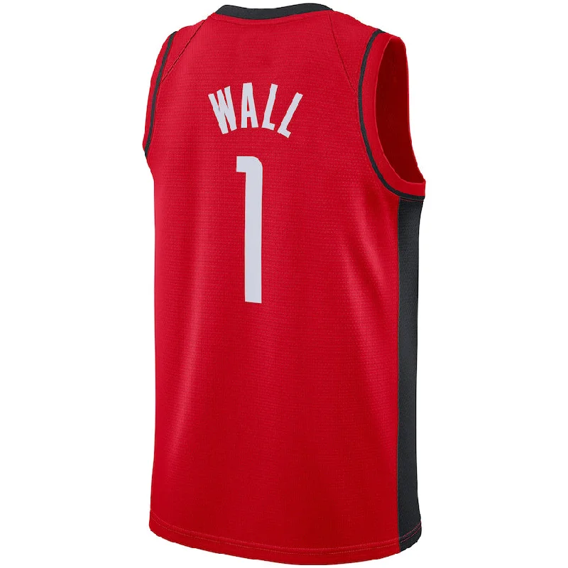 H.Rockets #1 John Wall 2020-21 Swingman Jersey Icon Edition Red Stitched American Basketball Jersey-NFC NFC Jersey Replica Sale -