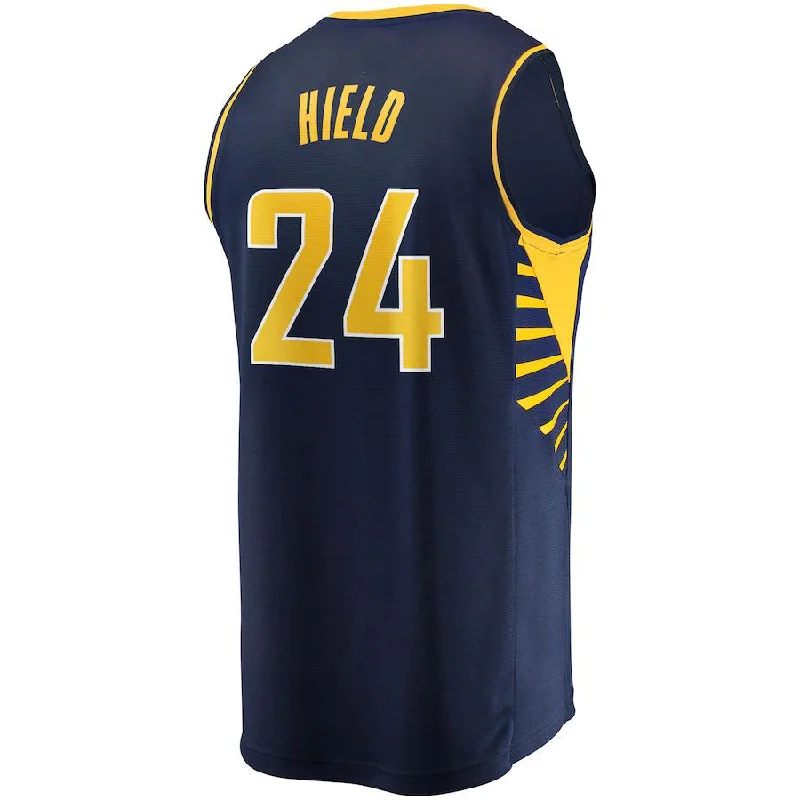 IN.Pacers #24 Buddy Hield Fanatics Branded 2022-23 Fast Break Replica Jersey Navy Icon Edition Stitched American Basketball Jersey-NFC San Francisco 49ers Jersey -