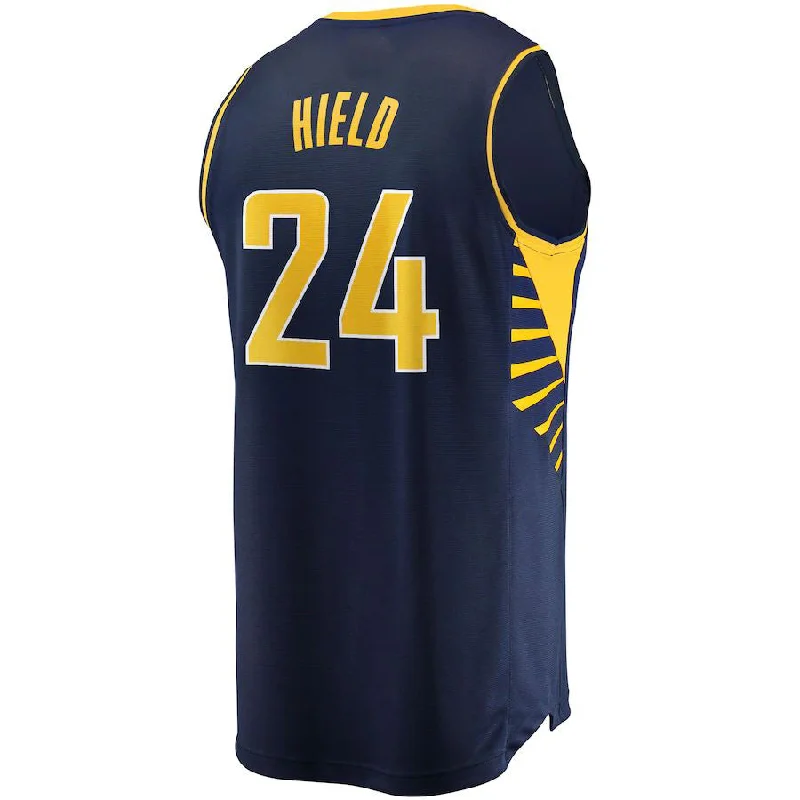 IN.Pacers #24 Buddy Hield Fanatics Branded 2021-22 Fast Break Replica Jersey Icon Edition Navy Stitched American Basketball Jersey-NFC Cowboys Jersey -