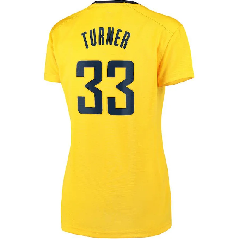 IN.Pacers #33 Myles Turner Fanatics Branded Fast Break Player Replica Jersey Statement Edition Gold Stitched American Basketball Jersey-NFC NFL Jersey Online Store -