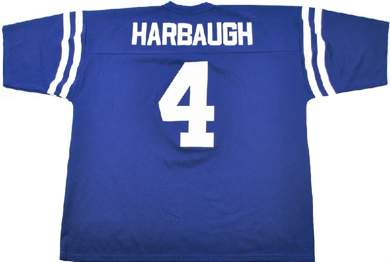 Vintage Jim Harbaugh Indianapolis Colts Jersey Size X-Large-NFC NFC Player Number Jersey -