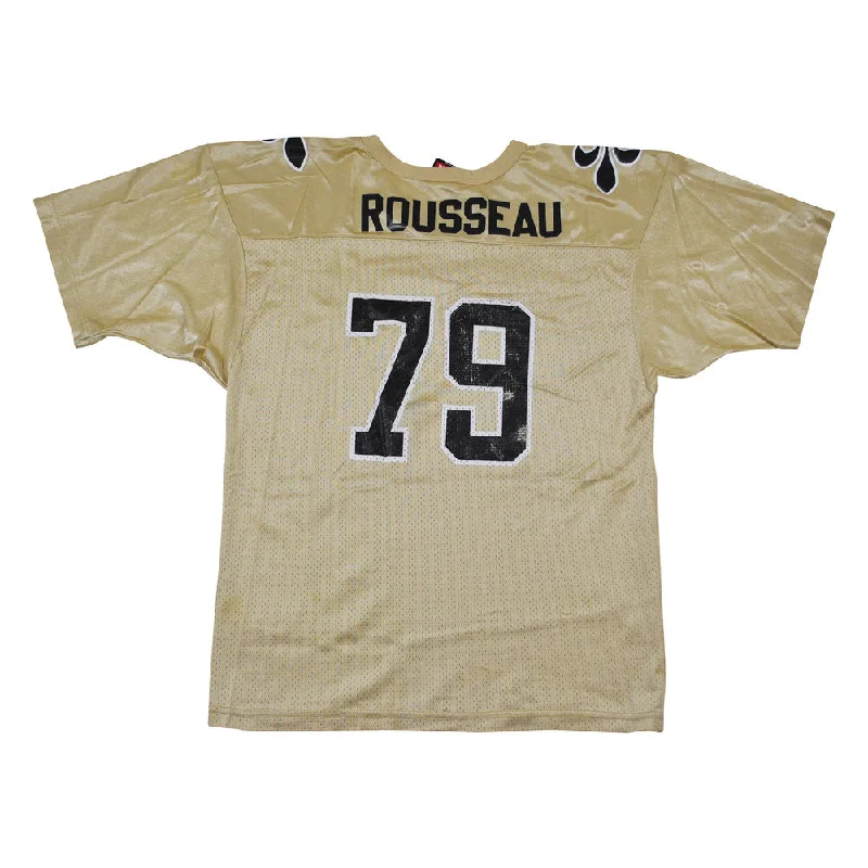 Vintage New Orleans Saints Rousseau Jersey Size Small-NFC NFC Replica Team Jersey -